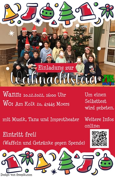 Flyer Weihnachtsfeier 2022